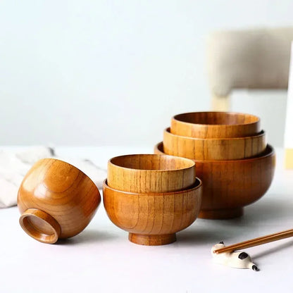 Natural Wooden Bowl