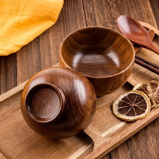 Natural Wooden Bowl