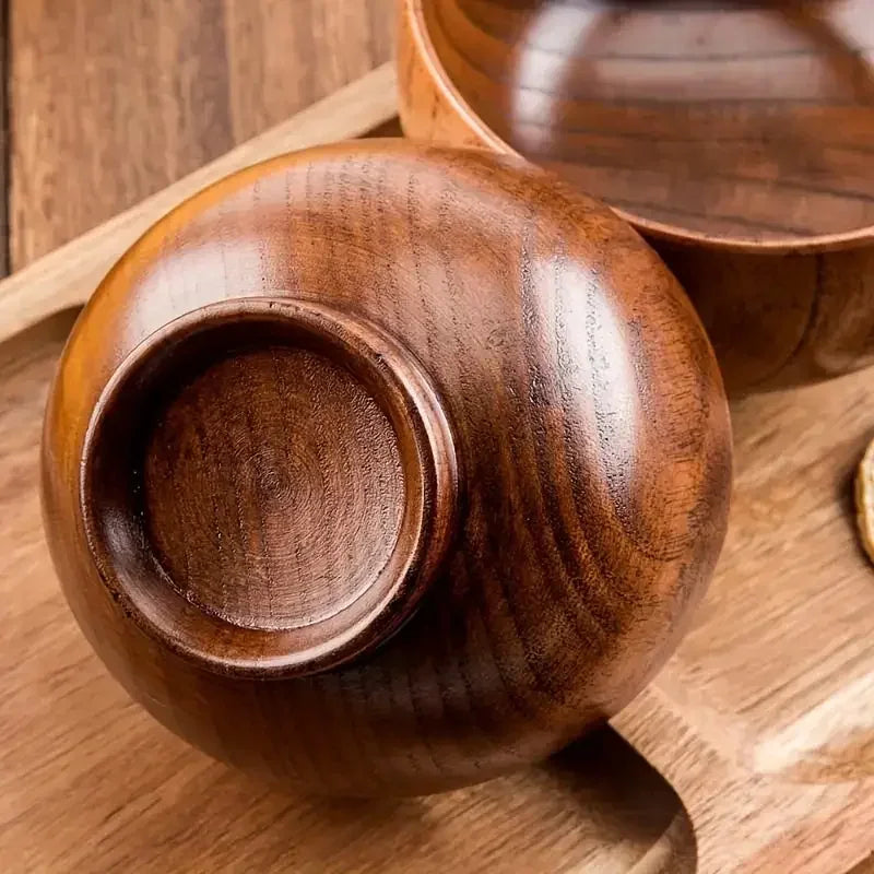 Natural Wooden Bowl