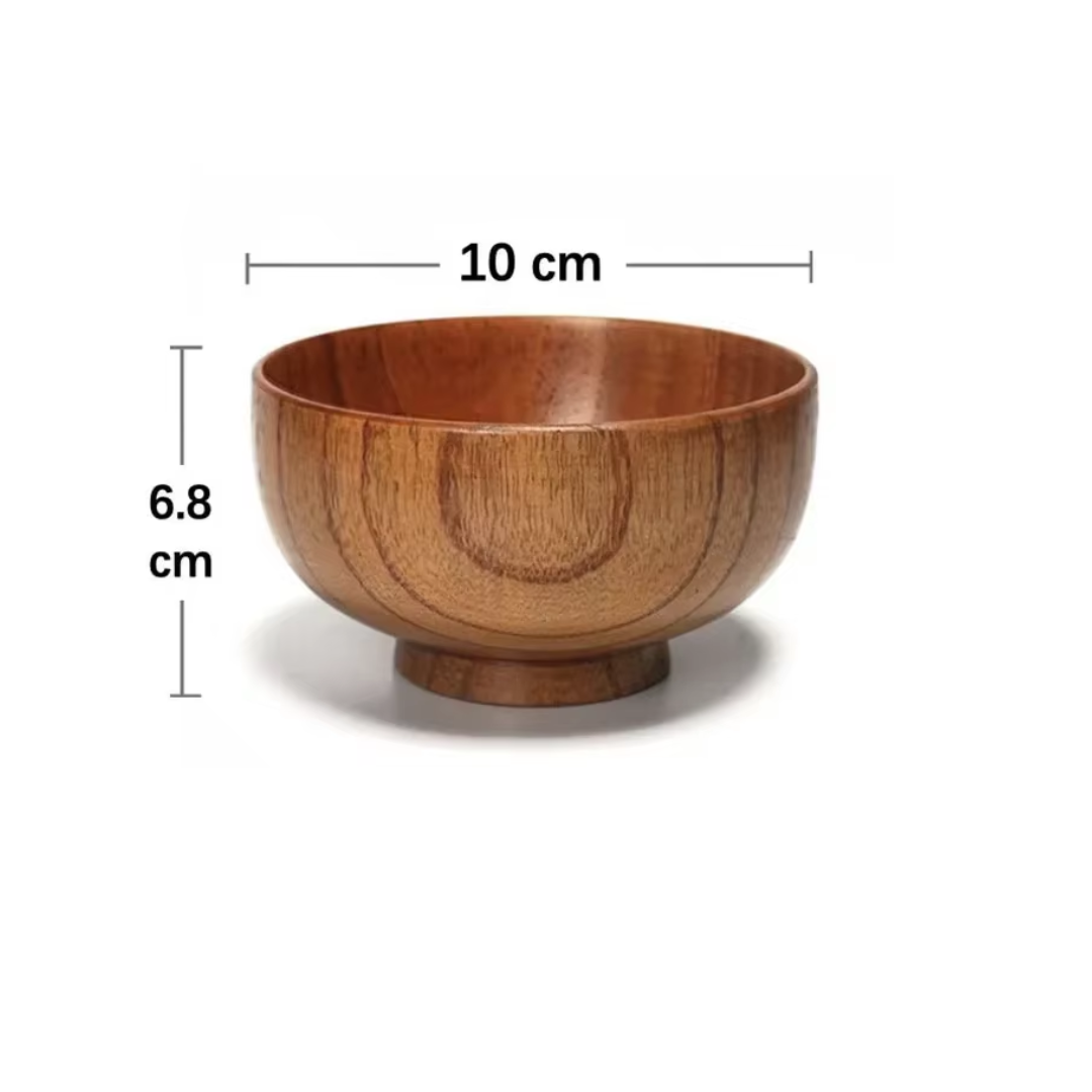 Natural Wooden Bowl